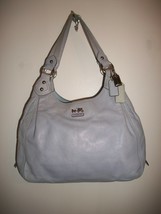 COACH Madison Maggie #14336 Leather Hobo Shoulder Bag  + DUST BAG - £58.98 GBP