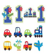All Aboard 1st Birthday Cars and Trains Cutouts Wall Decorations Party S... - $130.99 MXN