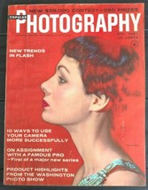 Popular Photography Magazine May 1957 35 Cents Retro Advertising Vintage  - £13.51 GBP