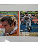 Lot Of (2) Damaged Bindings Sports Illustrated 1981 1984 Magazines - $126.94 MXN