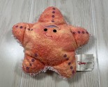Disney Store Finding Nemo Peach small mini 6&quot; starfish beanbag beanie pl... - $25.98