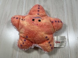 Disney Store Finding Nemo Peach small mini 6&quot; starfish beanbag beanie plush toy - £20.32 GBP