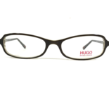 HUGO BOSS Brille Rahmen HG15569 Ol Brown Klar Beige Cat Eye 50-16-135 - $55.73