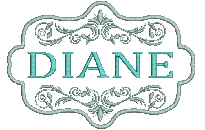 Frame embroidery designletters not included Machine Embroidery Designs. - $3.50