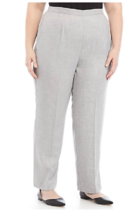 Alfred Dunner 24W Pants Proportion Classic Fit Lake Shore Dr. Pearl Msrp... - £12.27 GBP