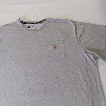 Carhartt Force Relaxed Fit Men's 3XL Gray Cotton Short-Sleeve T-Shirt 104616 HGY image 12