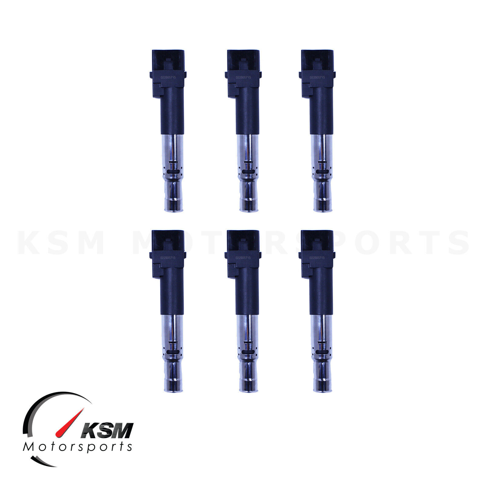6 x OEM Ignition Coils for Porsche Cayenne Audi VW V6 3.2L 3.6L 02290571... - $198.00