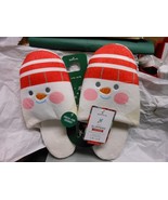 Hallmark &quot;Snowman Sound Plush Slippers&quot; 2022 Size Adult S/M NEW - $418.10 MXN