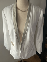 The limited white blazer size medium m - $29.70