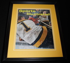 Don Head Signed Framed 1962 Sports Illustrated Magazine Cover Bruins - £194.68 GBP