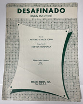 Desafinado Sheet music by Antonio Carlos Jobim - £6.96 GBP