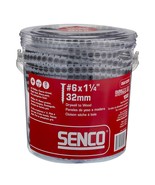 Senco 06A125P DuraSpin Number 6 by 1-1/4-Inch Drywall to Wood Collated S... - $45.59