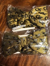 2 BOW TIEs GEORGIA TECH &quot;BUZZ&quot; by Varsity vests In Pics - €29,51 EUR