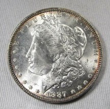 1887-P Silver Morgan Dollar Vam 14a CH UNC Coin AK419 - £69.53 GBP