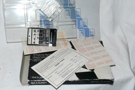 Sharp OZ-705A Money Planner IC Card for OZ-7000 New Old Stock w1c - $64.17