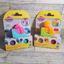 Play-Doh Kitchen Creations Popsicle Ice Cream Hamburger Fries 4 Non-Toxic Colors - £9.36 GBP