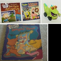 RUGRATS MOVIE – Reptar Wagon - 1998 &amp; 3 Books - £11.79 GBP