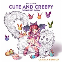 Pop Manga Cute and Creepy Coloring Book - £11.35 GBP