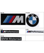 BMW Motorsport Motor Company Automaker Car Racin Badge Iron On Embroider... - $9.99+