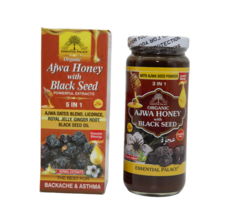 ORGANIC AJWA HONEY WITH BLACK SEED | ESSENTIAL PALACE - $23.99