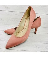 Life Stride Sevyn High Heel Shoes Pumps 9.5 M Pink Suede Like Soft Syste... - £47.01 GBP