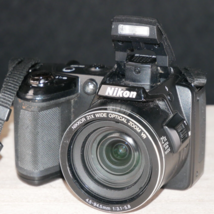 Nikon Coolpix L120 Digital Camera 14MP 21X Optical Zoom Black *TESTED* - £37.50 GBP
