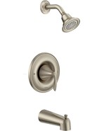 Posi-Temp Single-Handle Tub And Shower Trim Kit In Brushed Nickel, Is Re... - £156.16 GBP