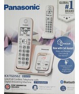 Panasonic KX-TGD562G Bluetooth Cordless Phone with Voice Assist - 2 Hand... - $3,427.57 MXN