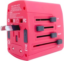 Multi Plug Outlet Extender Power Travel Adapter Wall Plug 3/4 USB Cube Charger - £10.75 GBP