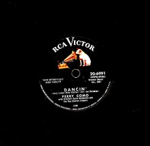RCA VICTOR  78 rpm Record -Perry Como,  Dancin /Marching Alone To The Blues - £3.99 GBP