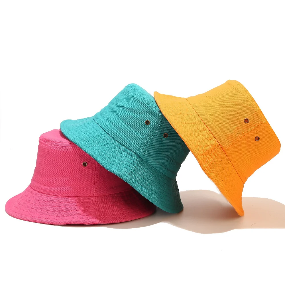 2024 Y2k Fashion Washed Denim Hats Unisex Solid Vintag Summer  Fisherman Cap Hat - £11.90 GBP
