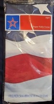 Stars &amp; Stripes 54&quot; x 88&quot; Paper Table Cloth - $27.40 MXN