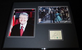 Jimmy Carter Signed Framed 16x20 Photo Display JSA - £233.62 GBP