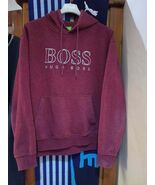 Burgundy Hugo Boss Hoodie Size M - $25.99