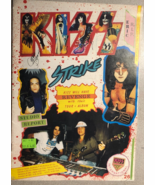 STRIKE MAGAZINE #26 KISS (1992) published in Italy; English language - $457.92 MXN