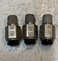 3 Quantity of Parker Male Connectors BBB 1-1/2&quot; Long 14mm Thread End (3 ... - £23.69 GBP