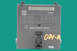 10-2013 Mercedes W221 S400 S63 AMG CL600 Central Gateway Control Module ... - £64.64 GBP