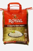 Royal Chef&#39;s Secret Extra Long Grain Basmati Rice, 10 Pound, White - £25.86 GBP