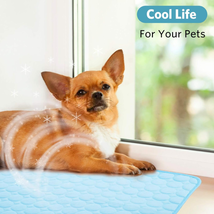 Professional title: &quot;Pet Cooling Mat - Self-Cooling Pad for Dogs, Washable and R - £14.12 GBP