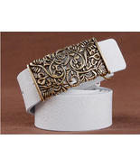 Belt For Women Waistband Cowskin Leather 105cm 29 to 31 lncn - $23.26 CAD