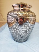 Modern Beautiful Design Handcrafted Urn for Human Ashes BA-629 - $34.65
