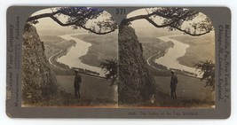 c1900&#39;s Real Photo Stereoview Keystone The Valley of the Tay, Scotland UK - £7.46 GBP