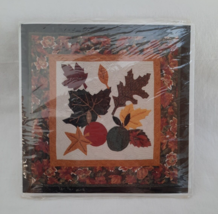 VTG 1990 Piecemakers Quilt Block Pattern of the Month Note Card Harvest ... - $8.86
