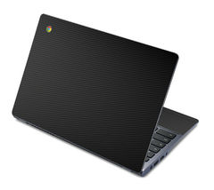 LidStyles Carbon Fiber Laptop Skin Protector Decal Acer Chromebook C740 image 2