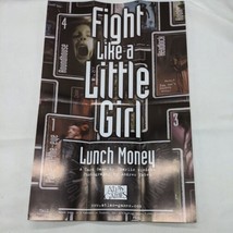 Fight Like A Little Girl Lunch Money Card Game Poster / Sell Sheet Atlas... - £19.20 GBP