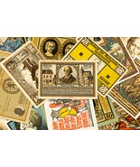 1920&#39;s Germany Notgeld (Emergency Money) 25pc - Bad Driburg, Ilmenau, Na... - $105.97