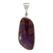 Starborn Purpurite Stone Pendant Necklace (22&quot;) Purple - £128.33 GBP