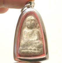 Powerful Magic 1957 Lp Tuad Thuad Thai Success Rich Buddha Amulet Lucky Pendant - £61.61 GBP