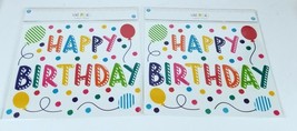 2 Sheets of 50 Count Each - Decorative Wall Art for Any Occasion, Happy ... - $6.99