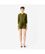 KATE SPADE Saturday Romp-Around ROMPER 1-Piece OLIVE Drawcord Waist ( S ) - $210.33 CAD
